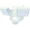 Iq America LB1870QWH 700 Lumen Battery Operated LED Motion Security Flood Light w L-Bracket Mount WH LB1870QWH - alternate 1